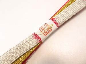 リサイクル 和装小物 帯締め 高麗組 手組 金糸